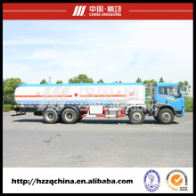 24500L SUS 257HP Fuel Tank Truck for Light Diesel Oil Delivery 8X4 (HZZ5312GJY) for Sale